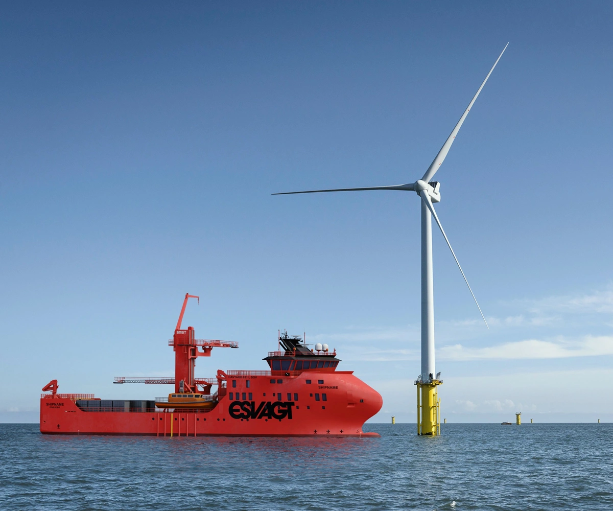 New HVAC contract for a series of windfarm service vessels