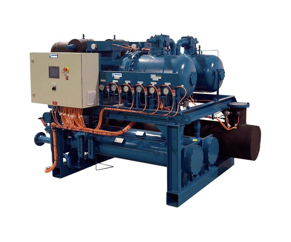 Marine water chiller unit w/twin compressor